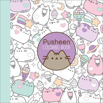 Pusheen Coloring Book cover
